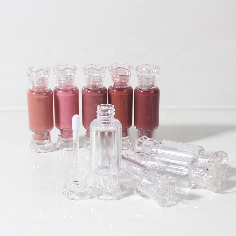 6ml 8ml candy shape cute clear lip gloss tube