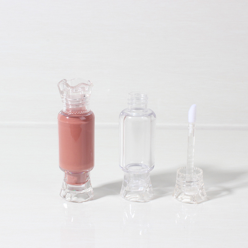 6ml 8ml candy shape cute clear lip gloss tube