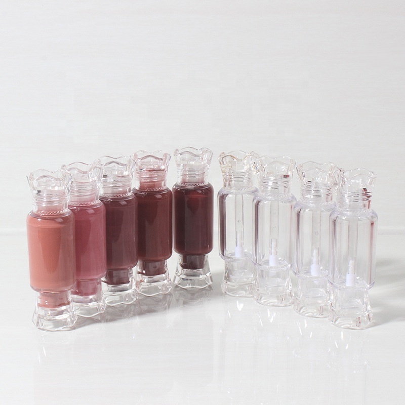 6ml 8ml candy shape cute clear lip gloss tube