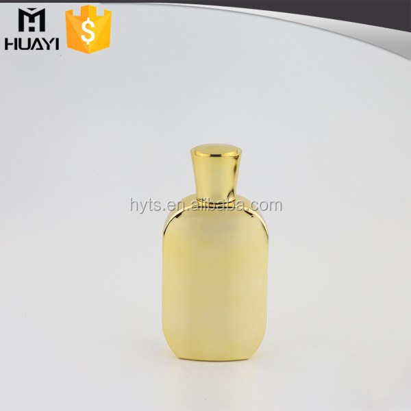 elegant gold uv coating fancy perfume bottle 100ml