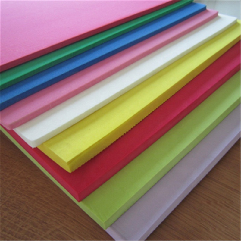 Colorful Recycled Craft EVA foam in sheets and rolls