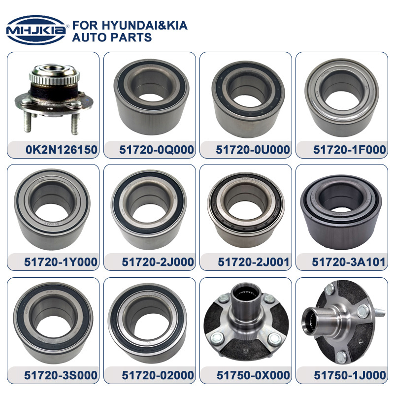 Car Axle Wheel Bearing Hub Auto Engine Rear Right Front Wheel Hub Bearing For Hyundai ACCENT SONATA TUCSON Kia CARENS OPTIMA RIO