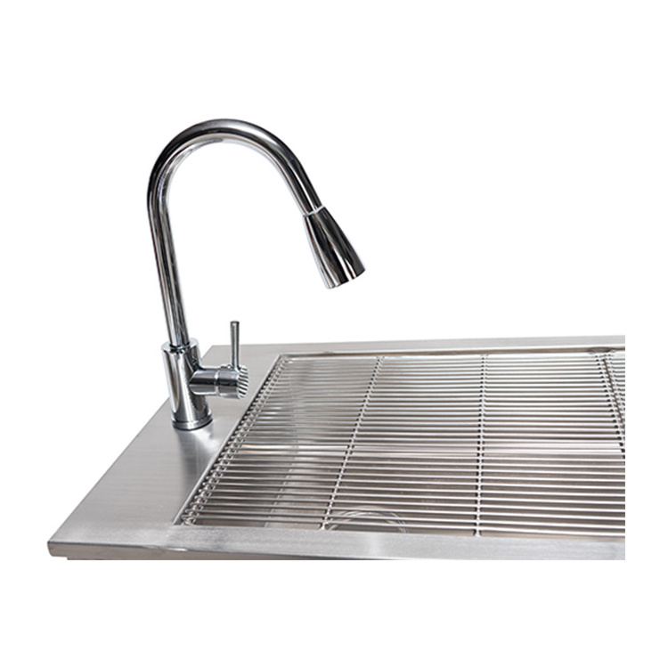 VSK1CZT Stainless Steel Washing Tank Veterinary Table Bath Tube Dog Spa Tub Pet Surgery Table