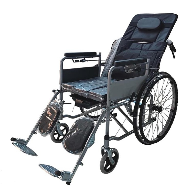 RWC100 Optional Color Net Canvas Folding Foldable Manual 16 Fold Wheelchairs For The Disabled