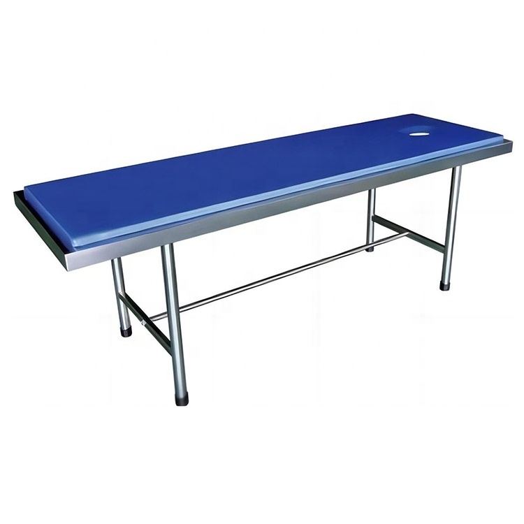 Medical Clinic Patient Hospital Stainless Steel Adjustable Clinic Examination Bed