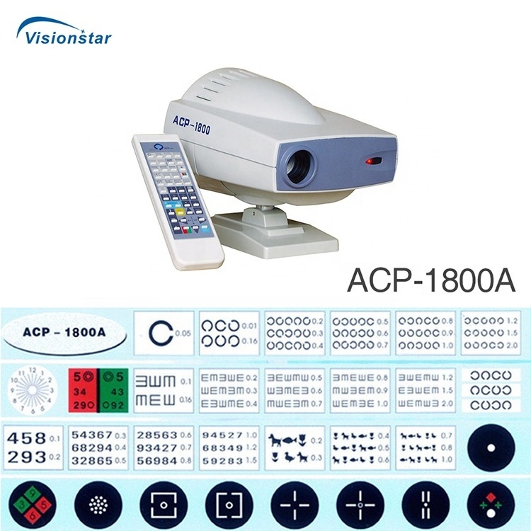 Competitive price ACP-1800L ophthalmic auto chart projector, eye chart projector