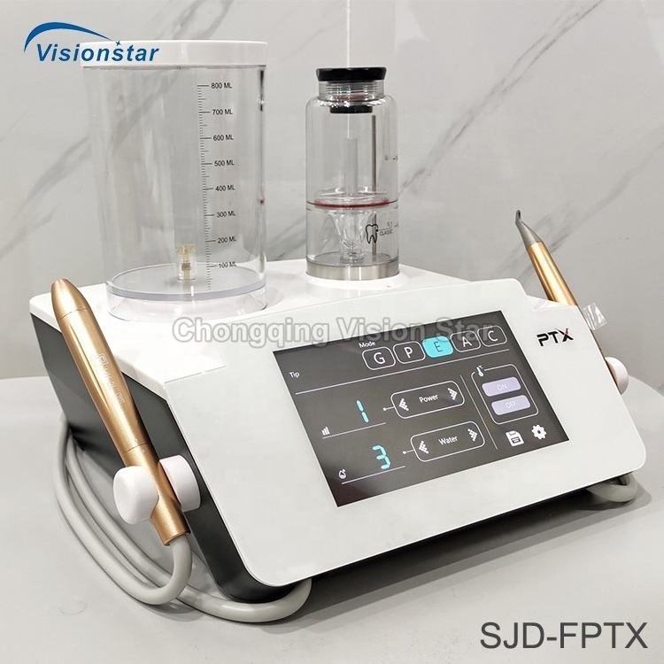 SJD-FPTX Automatic Wireless Control Dental Cleaning Machine Dental Instruments Ultrasonic Scaler and Air Polisher Price