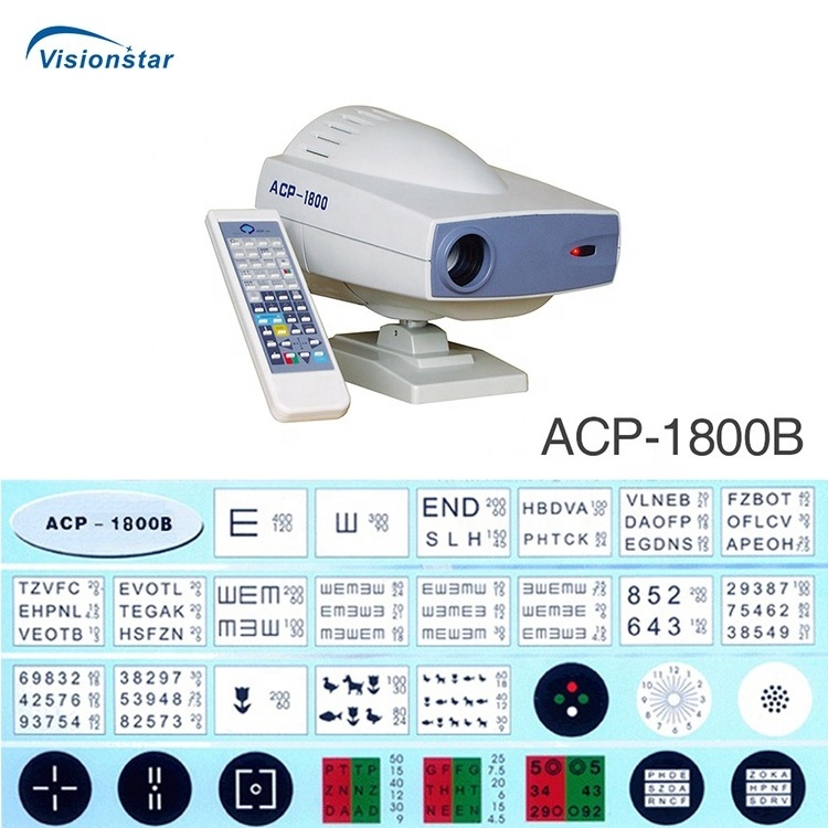 Competitive price ACP-1800L ophthalmic auto chart projector, eye chart projector