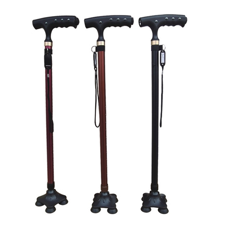 Multiple Colors Medical Elbow Crutch Adults Adjustable Folding Cane Walking Stick Chair