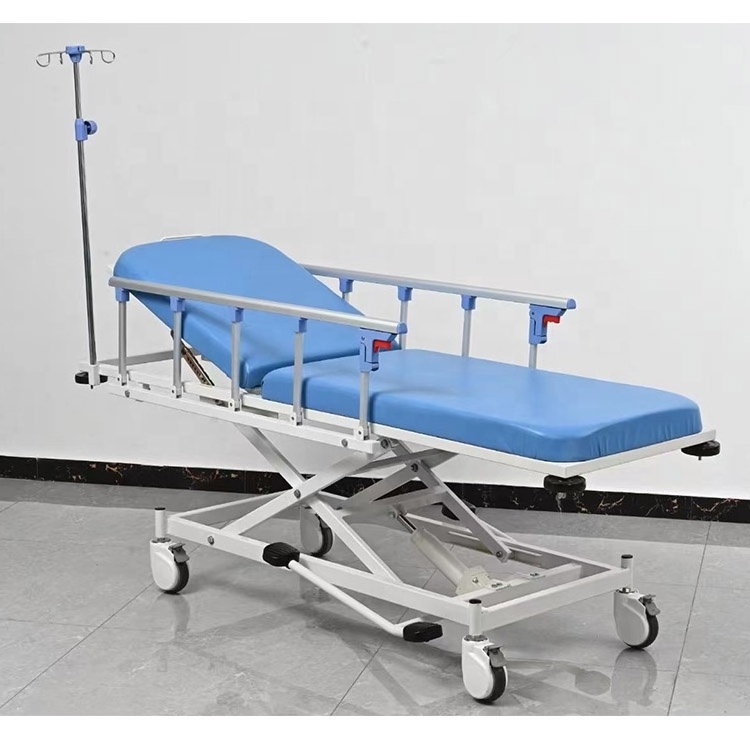 Operating Room Medical Patient Car Transport Stretcher Transfer Trolley Hospital Bed