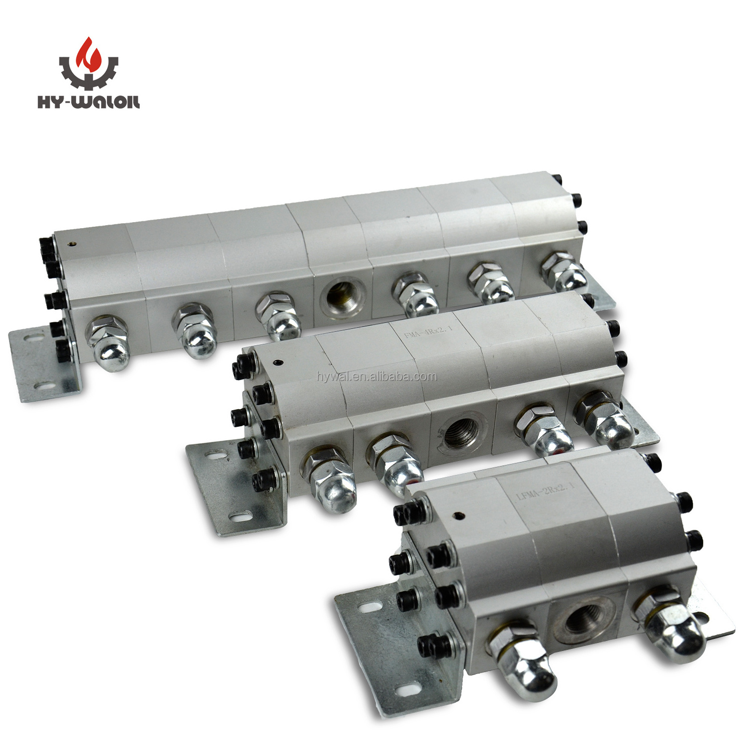 Hy-Waloil Concentric Pressure Compensated Rotary Gear Delta Priority Type Hydraulic Flow Divider Valve