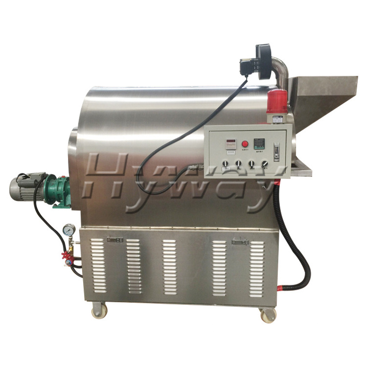 Commercial Chestnut Baking Machine Cashew Peanut Roaster Almond Cocoa Beans Nut Roasting Machine