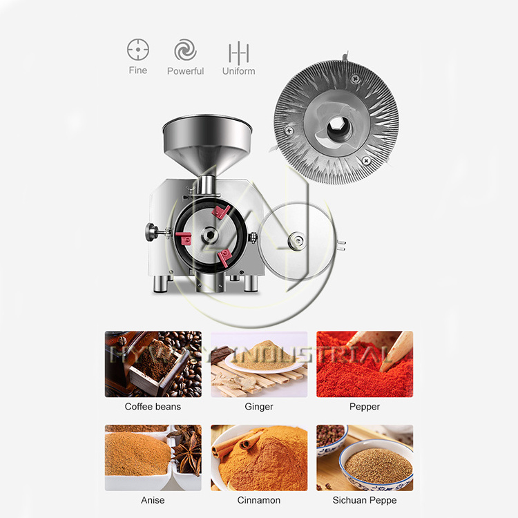 HY 40/60KG/100KG industrial industrial flour milling machine commercial grinding machine grinder corn grinder machine