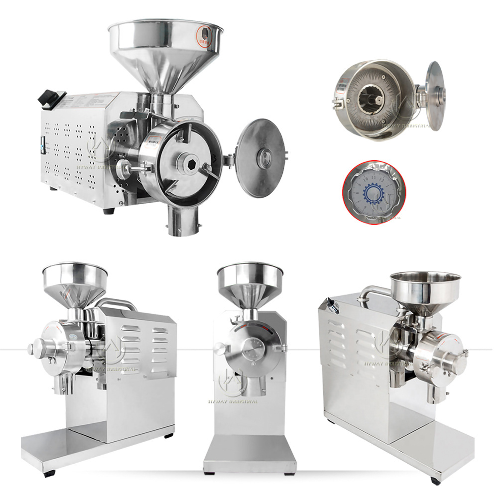 Factory 40/60/100kg/h Industrial coffee bean grinding and milling machine coffee grinder for coffee bean processing