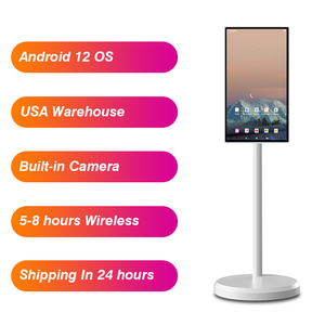 21.5 Inch Display Lcd Touch Screen Fitness Indoor Android 12 Advertising Digital Signage StandbyME Floor Standing Smart TV