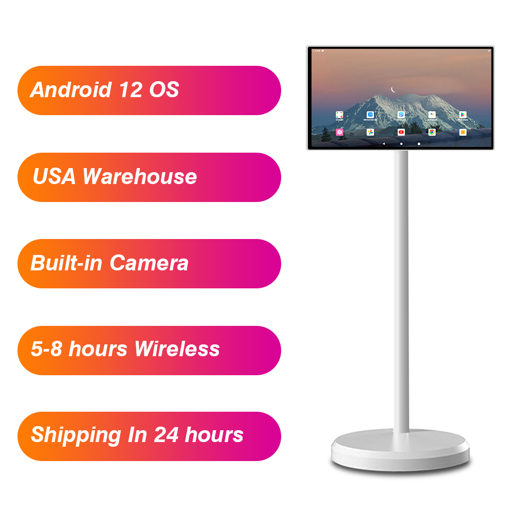 Factory Direct Sale 21.5 touch screen Portable Smart TV High quality 55 Smart LED LCD TV smart Screen HD 1080 with Wifi