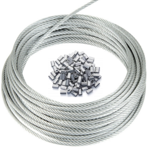 Factory production Stainless Steel Wire Rope cable 1mm 2mm 3mm 4mm 5mm 6mm