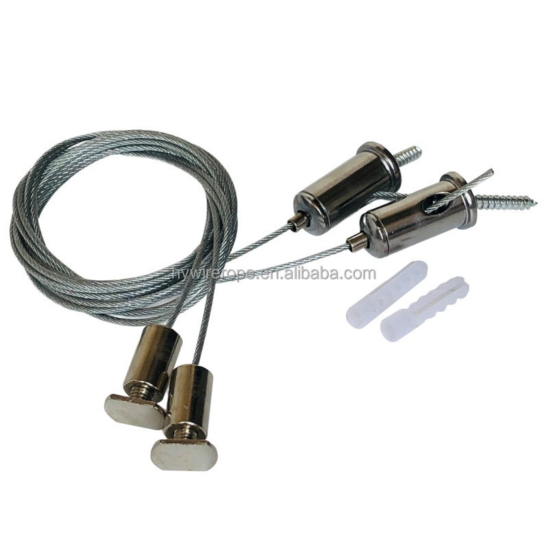 Hanging wire kits/attractive air suspension light suspension cable kits