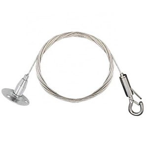 2m Adjustable Hanging Wires Kit 1.5mm Heavy Duty Mirror Hanging Wire