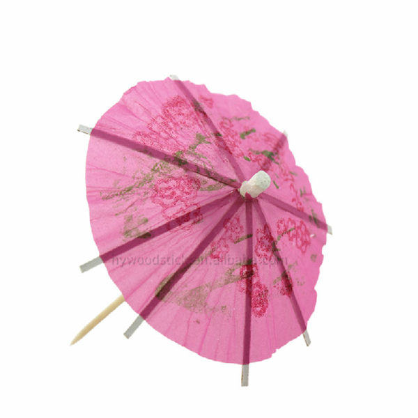 Wholesale  Umbrella Cocktail Sticks for party celebration