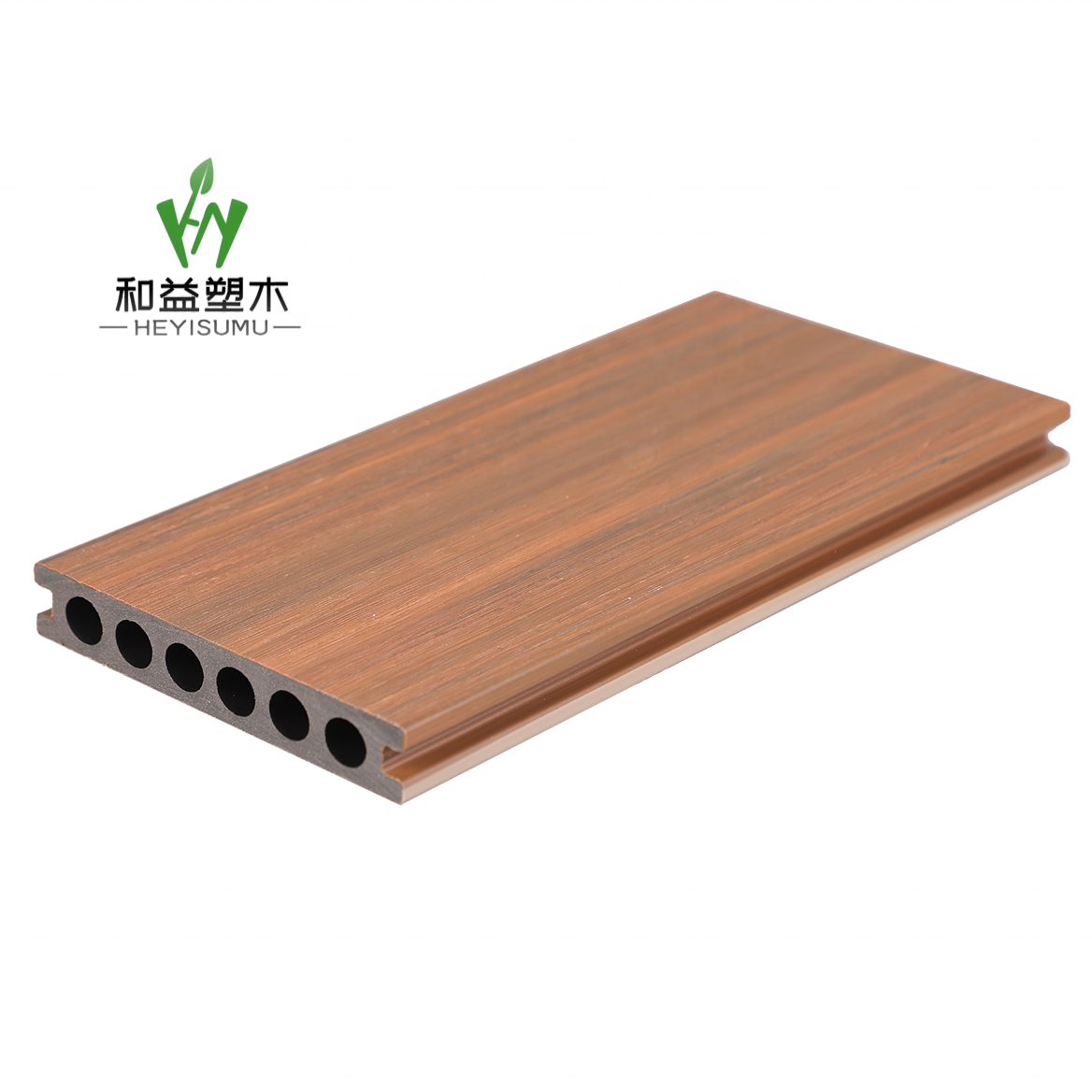 Skin-Friendly Outdoor Wood Plastic composite Deck boards wood texture flooring cheap artificial hardwood lumber wpc decking