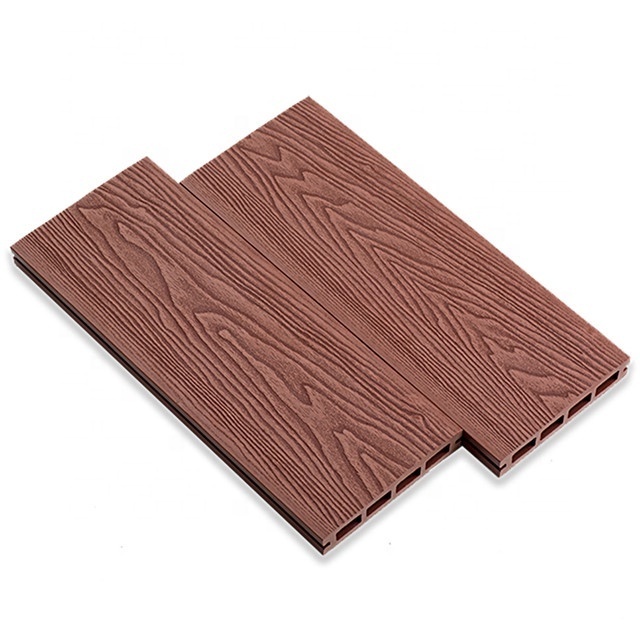 WPC decking of size 150*25mm hardwood composite decking for outdoor terrace engineered wood flooring