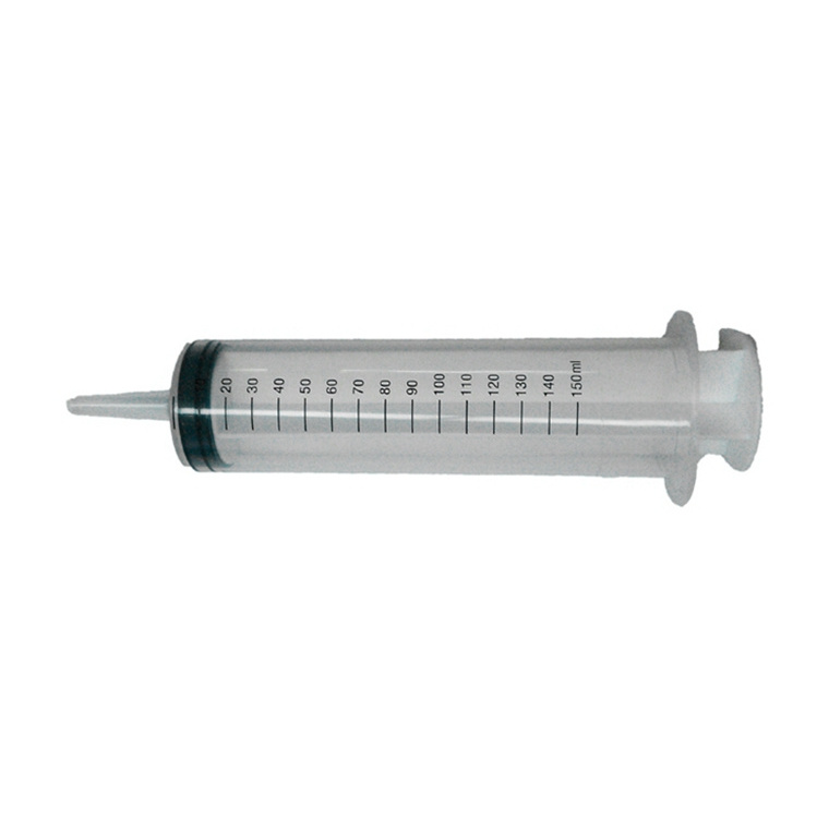 Wuzhou Medical New Type Medical Disposable Large Hospital Hypodermic Syringes 150ml catheter nozzle tip