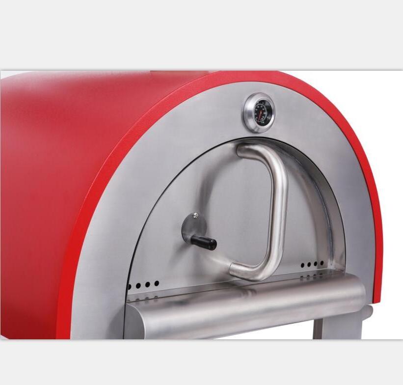 Wood fired stainless steel pizza oven