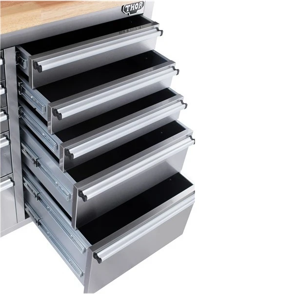 55 inch stainless steel tool box 4 wheels mobile heramientas tool chest