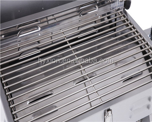 Outdoor stainless steel table top bbq gas grill/tabletop grill gas bbq