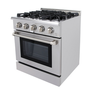 Hyxion 30" free standing 4 burner gas cooker stove/gas range gas cooker with oven