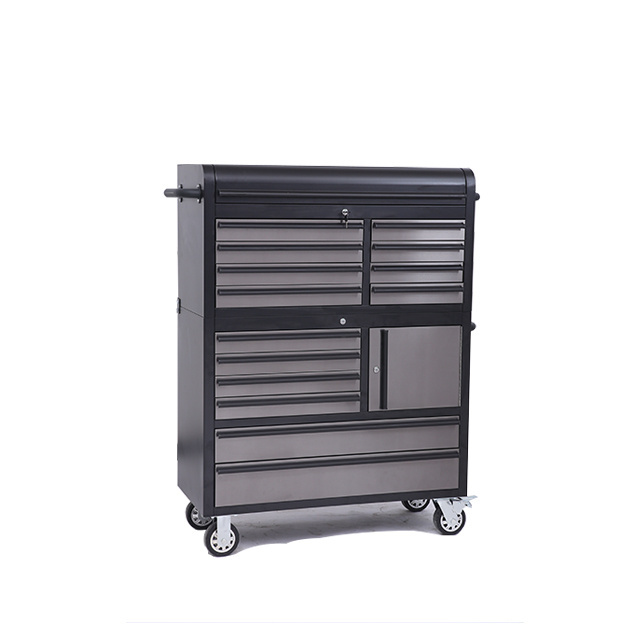 hyxion 4 carts steel trolley with drawer cabinet chest mobile metal with garage tools