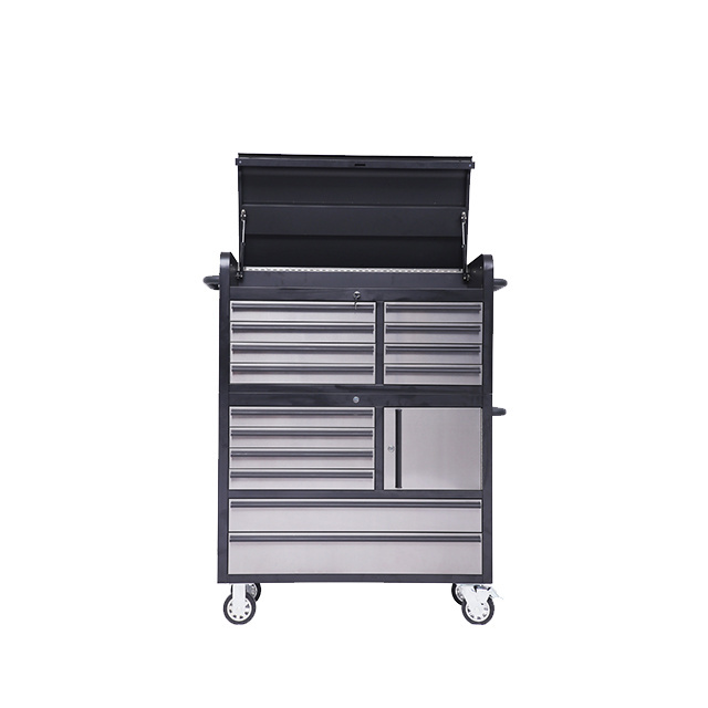 hyxion 4 carts steel trolley with drawer cabinet chest mobile metal with garage tools