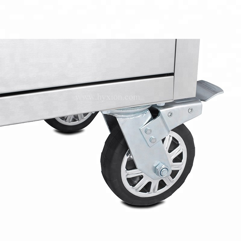 55inch Stainless steel tool boxes on wheels