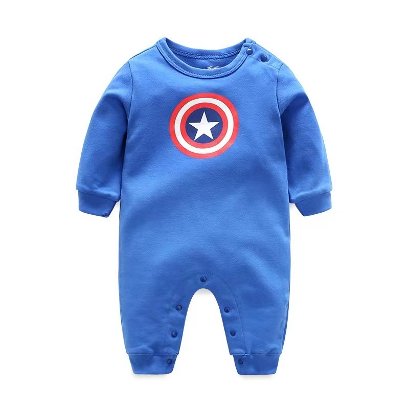 Spring and autumn 2022 baby long sleeve cartoon jumpsuit, 0-3 year old boys and girls cute, baby Jumpsuit