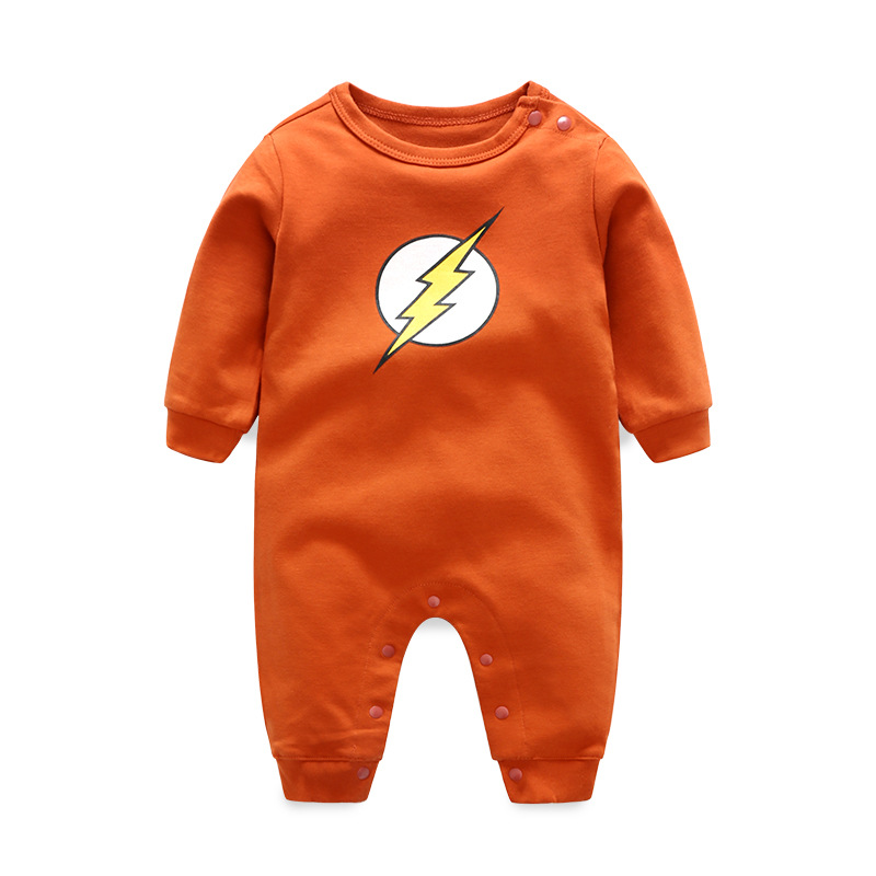 Spring and autumn 2022 baby long sleeve cartoon jumpsuit, 0-3 year old boys and girls cute, baby Jumpsuit