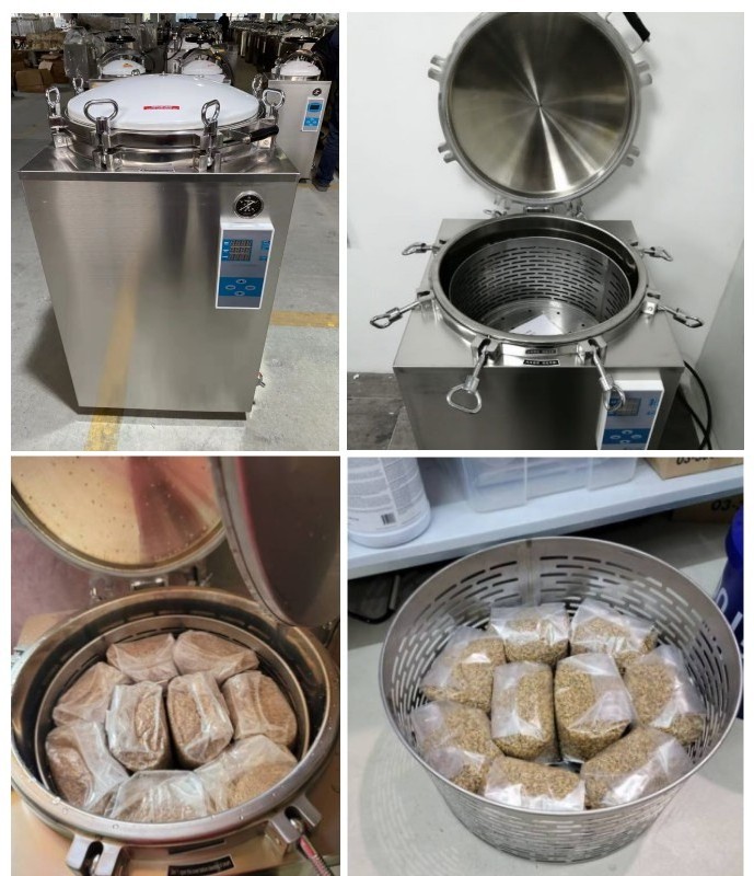 LS-LD Series Mushroom Autoclave 150L For Mushroom Cultivation Sterilization