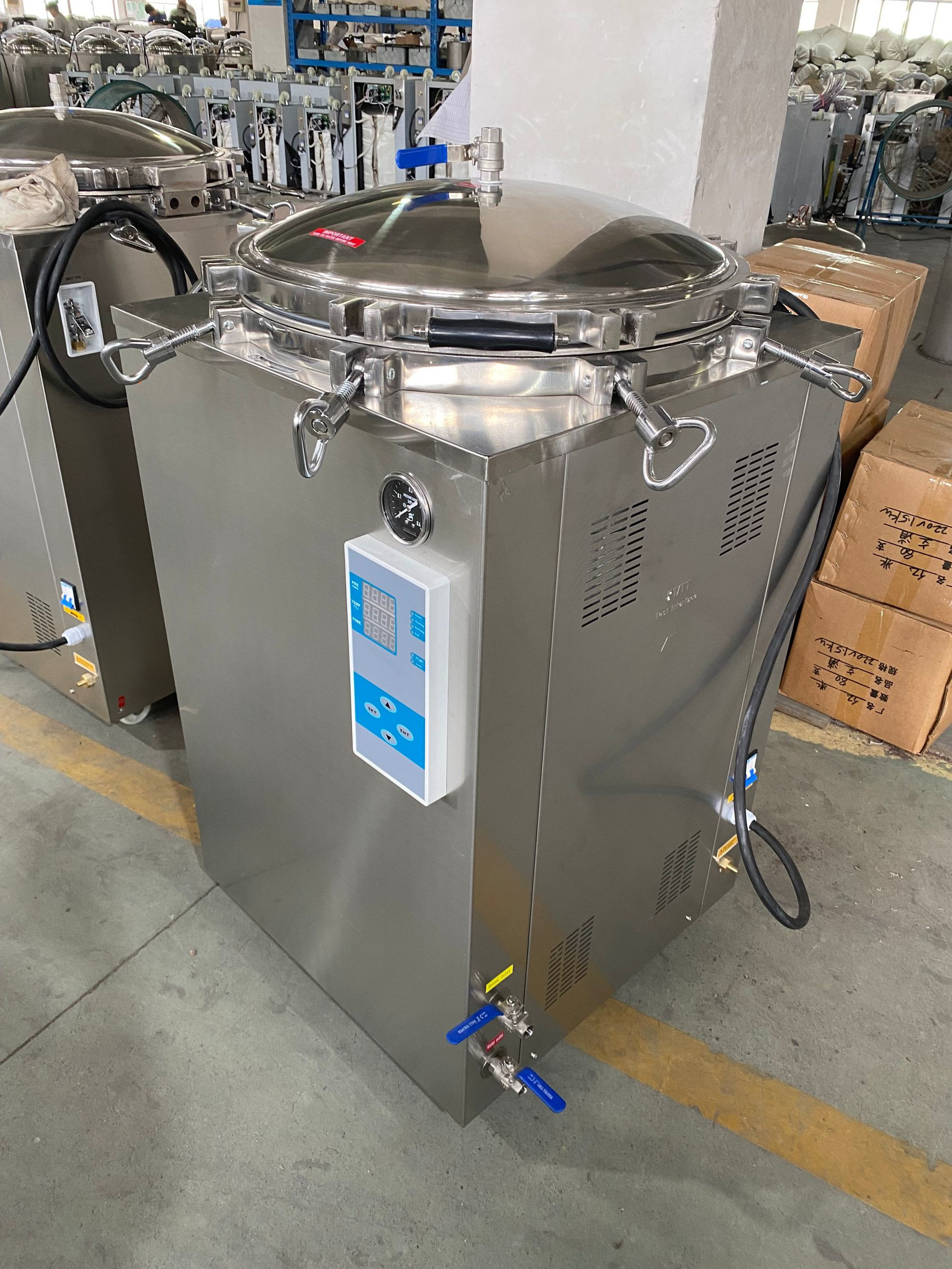 35 Liter Counter Pressure Autoclave Small Retort Autoclave For Food Sterilization