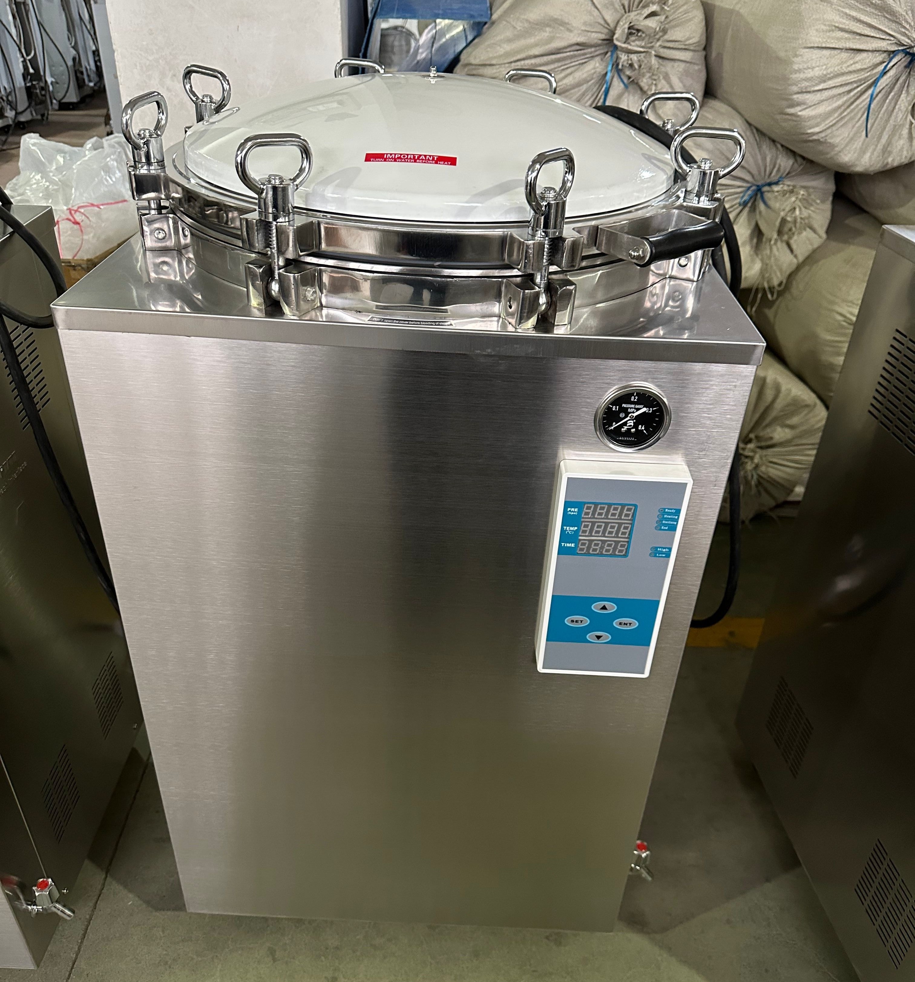 LS-LD Series Mushroom Autoclave 150L For Mushroom Cultivation Sterilization