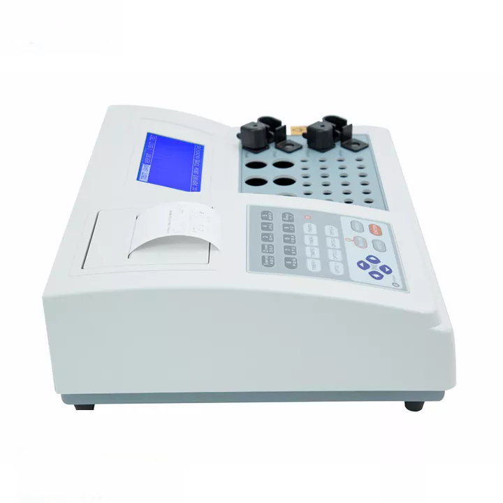 Coagulation Analyzer Coagulometer 4 Channels Medical Device