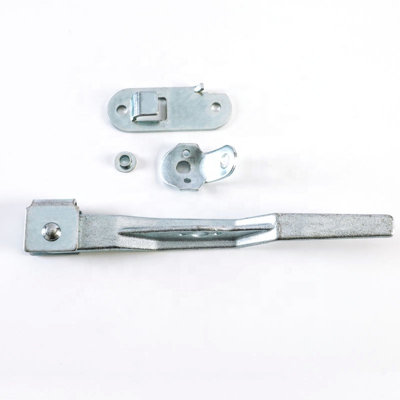 Freezer stainless steel door lock gear, trailer body door bar lock assy cam lock handle