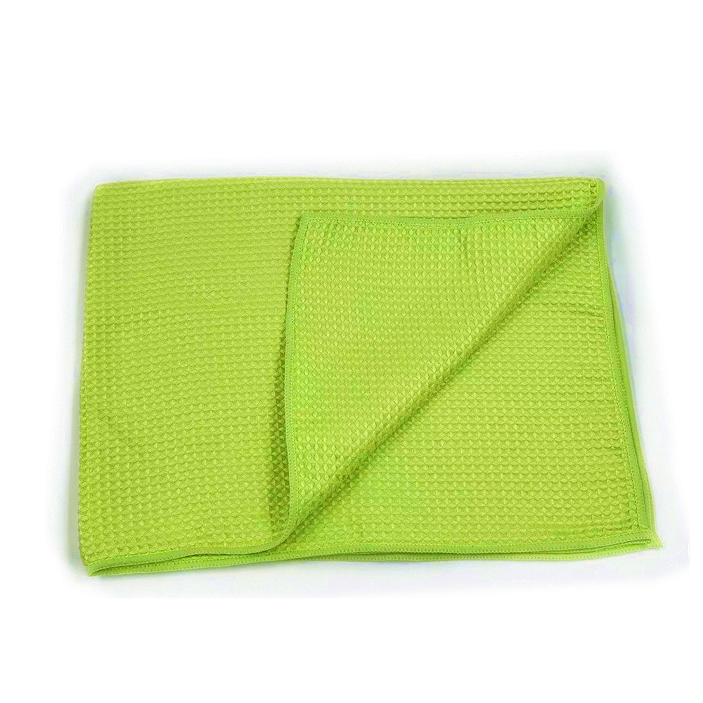 380gsm Car Washing Detailing Polishing Waxing and Dusting microfiber waffle weave cleaning towel waffle  towel