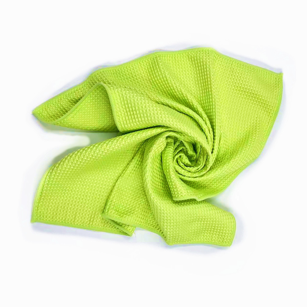 380gsm Car Washing Detailing Polishing Waxing and Dusting microfiber waffle weave cleaning towel waffle  towel