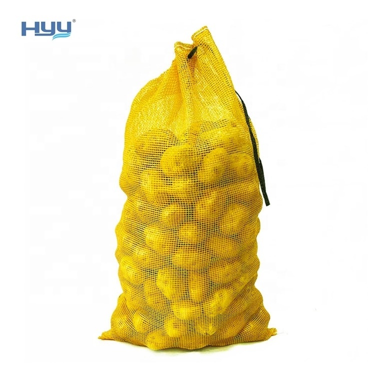 Plastic PE mesh bag raschel mesh net onion bags