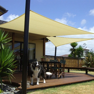 factory price rectangle beige sun shade sail waterproof shade sail