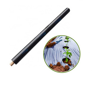 Agricultural plastic film weed barrier mulch sheet black silver mulch film