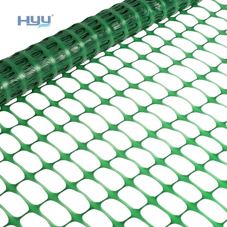 Black temporary fence netting HDPE snow fence above ground barrier plastic safety garden netting