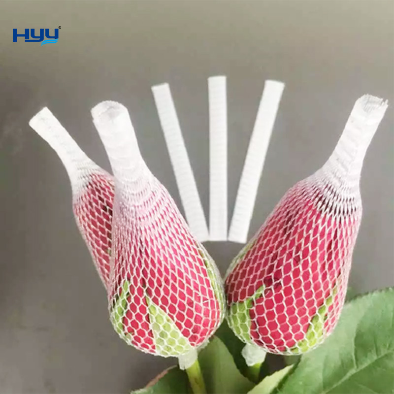 Plastic flower protection net bud net mesh rose bud net