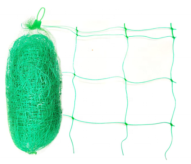 Plastic netting pp cucumber net plant support net with good quality