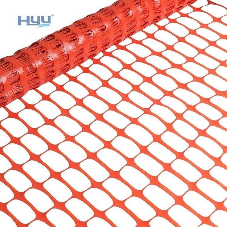 Black temporary fence netting HDPE snow fence above ground barrier plastic safety garden netting